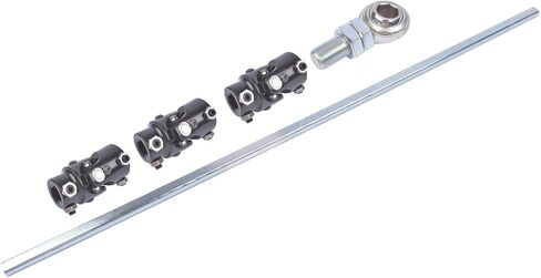 Geluoxi 3 Black U Coint 36 "Steel Deving Raft Kit + 3/4" DD Pareing + 3/4 "Bearing/Heim مع استبدال الترباس لـ GM in Saudi Arabia