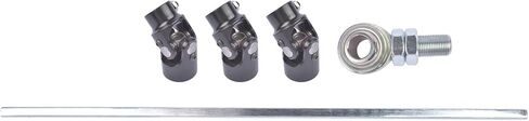 Geluoxi 3 Black U Coint 36 "Steel Deving Raft Kit + 3/4" DD Pareing + 3/4 "Bearing/Heim مع استبدال الترباس لـ GM in Saudi Arabia