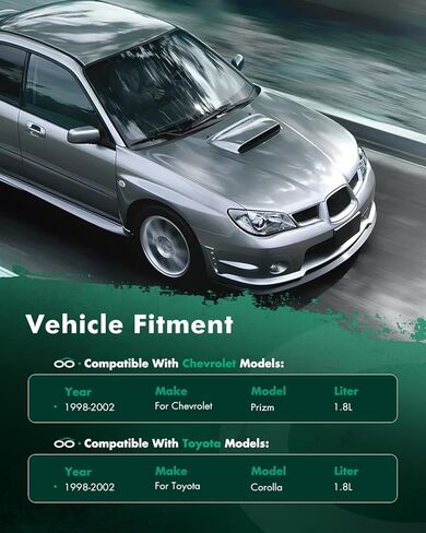 SCITOO 2198 Radiator Fit 1998-2002 for Chevrolet for Prizm 1.8L 1998-2002 for Toyota for Corolla 1.8L in Kuwait