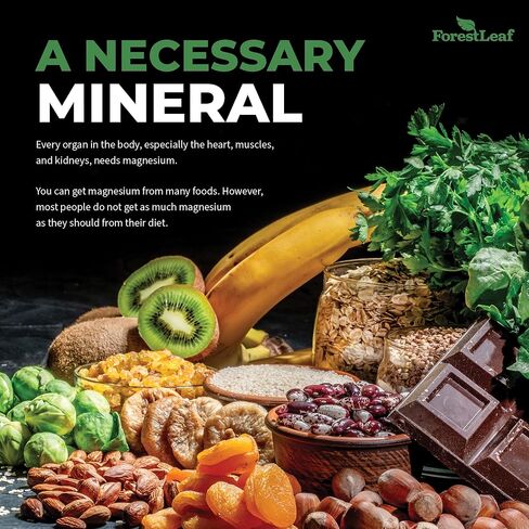 Pure Magnesium Glycinate 400mg Serving - High Absorption Magnesium Glycinate - Mag Bisglycinate for Stress, Bones, Muscles, Nerves, Relaxation & Heart Healt - 90 Capsules in Kuwait