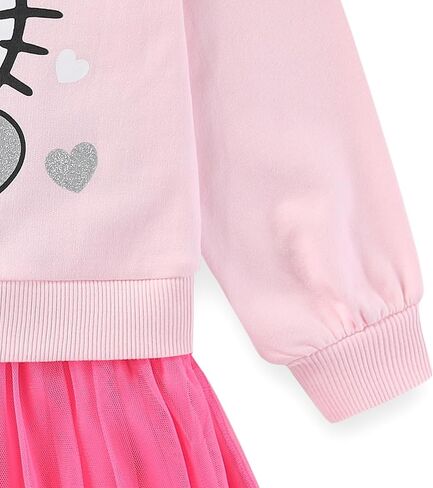 Hello Kitty Sanrio Girls Long Sleeve Tulle Dress for Little Kids to Big Kids in Saudi Arabia