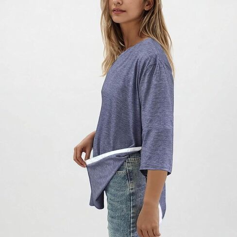 Shoulder Surgery Shirts for Women Post Op Adaptive Clothing PullLoose Fit Long Sleeve Top for Fall Winter Wear in Saudi Arabia