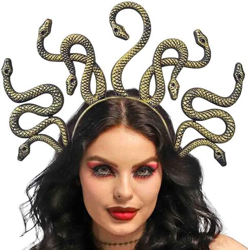 DRESBE Snake Headband Medusa Plastic Headbands Halloween Festival Cosplay Party Hair Accessories for Women in Saudi Arabia