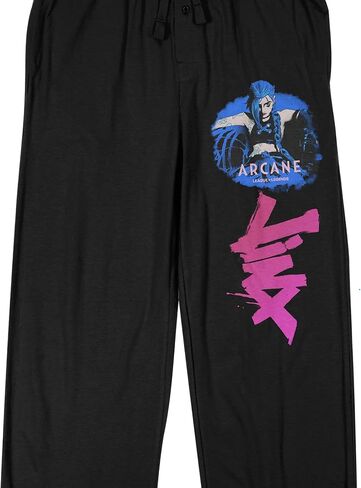 Bioworld Arcane Black Sleep Pajama Pants in Saudi Arabia