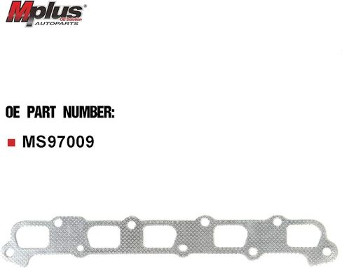 MPLUS MS97009 Exhaust Manifold Gasket Fits 07-12 for Chevrolet Colorado, for GMC Canyon /07-10 for Hummer H3/ 09-10 for Hummer H3T / 07-08 for Isuzu i-370 3.7L L5 in Saudi Arabia