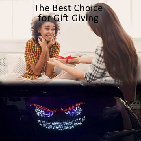 RGB LED Devil Eyes Light للسيارة ، مصابيح LED الديناميكية لزجاج الأمامي للسيارات ، شرائط Eye Devil مع تحكم مفتاح واحد ، مدعوم من USB للشاحنة/سيارات الدفع الرباعي (XL-14) in Saudi Arabia