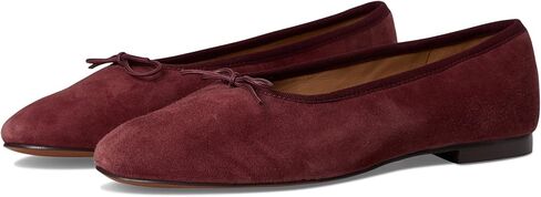 Madewell Women's The April Ballet Flat in Suede in Saudi Arabia