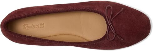 Madewell Women's The April Ballet Flat in Suede in Saudi Arabia