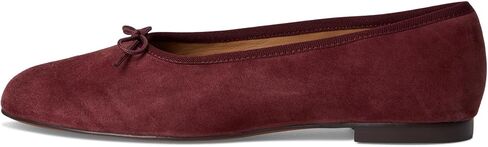 Madewell Women's The April Ballet Flat in Suede in Saudi Arabia