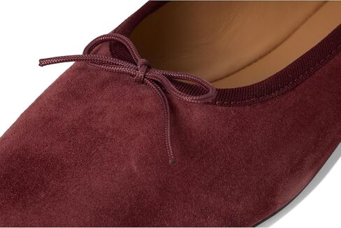 Madewell Women's The April Ballet Flat in Suede in Saudi Arabia