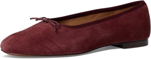 Madewell Women's The April Ballet Flat in Suede in Saudi Arabia