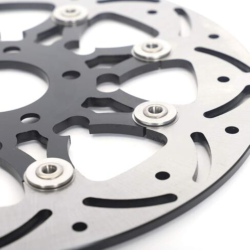 TOFR 11.5" Floating Rear Brake Rotors Discs for Harley TOURING Electra Glide Road King Road Glide 2000-2007 SOFTAIL Heritage Classic Fat Boy Softial Slim Low Rider Softail Standard 2018-2023 in Saudi Arabia