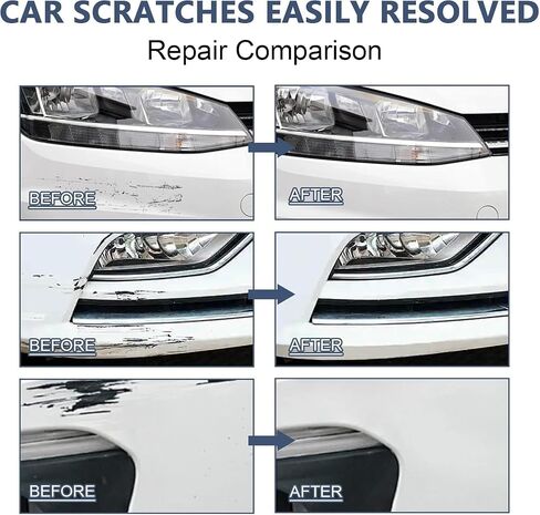 All Car Magic Pen(2Pcs), Car Scratch Remover, The Magic Pen All Cars, Simple and Fast，Long-Lasting Durability, Fits All Car Colors in Saudi Arabia