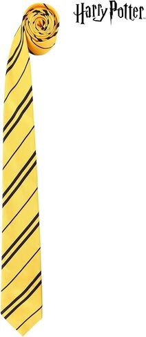 elope Harry Potter Hufflepuff Necktie - 56-Inch Satin Fabric, Officially Licensed in Saudi Arabia