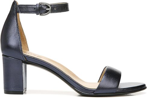 Naturalizer Women's Galaxy Sandal, Black Satin, 10 in Saudi Arabia