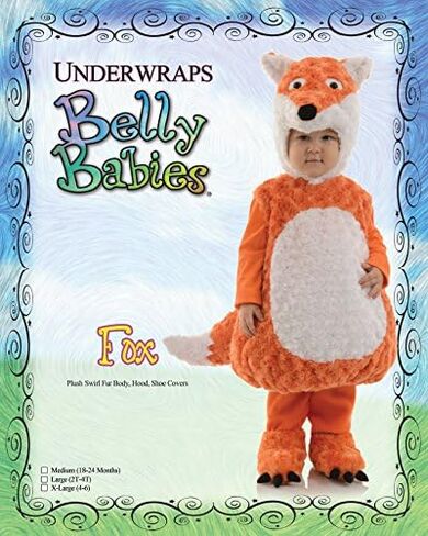 UNDERWRAPS Fiery Fox Toddler Costume in Saudi Arabia