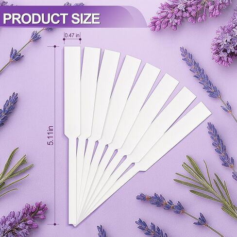 150 Pieces Augwontior Perfume Tester Strips, Premium & Multi-Use Fragrance Tester Strips, Scent Test Strips Sample Paper for Perfume, Cologne, Essential Oils, Aromatherapy Blends in Kuwait