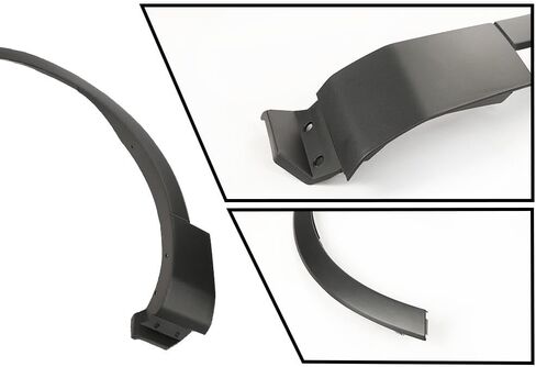 CHEDA Fender Flares, Compatible with 2011-2015 Ford Explorer，Front Left Black Wheel Cover Arch Trim，FO1290126 in Saudi Arabia