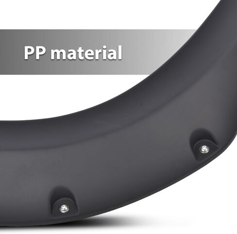 G-plus 4pcs جيب المشاعل المشاعل المتوافقة مع دودج رام 2500 3500 2019 2020 2021 2022 2023 2024 سوداء سوداء غير لامع سلس (لا يناسب النماذج الثمينة) in Kuwait