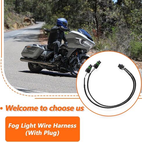 تسخير الأسلاك الخفيفة الضبابية ل Harley Davidson CVO 2023 Street Glide Road Glide 2024 St Road Glide 2024 for Baja S1 S2 Squadron Pro Sport in Kuwait