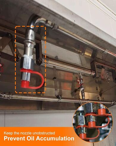 ضربات المطاط قبالة أغطية مناسبة لـ R102 Piranha Fire Corpression Boorsles Kitchen Courginess Vate A Hood Systems ، Thrase Share Caps Kit 20 Caps in Saudi Arabia
