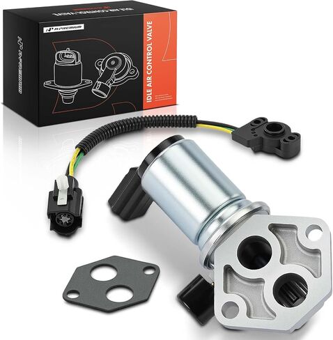A-premium idle control Valve IAC + Throttle Position Sensor TPS متوافق مع Ford F-150 F150 1994-1996 ، F-250 F250 1994-1997 ، F-350 ، E-150 E-250 E-350 Econoline Club ، Bronco ، 2PCS in Saudi Arabia