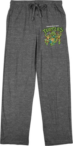 Teenage Mutant Ninja Turtles Group Art Men Graphite Heather Sleep Pajama Pants in Saudi Arabia