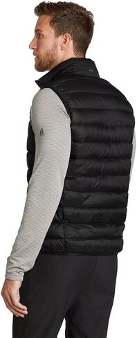 Eddie Bauer Men's CirrusLite Down Vest, Black, Medium, Tall in Saudi Arabia