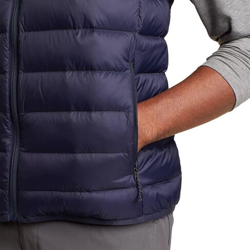 Eddie Bauer Men's CirrusLite Down Vest, Black, Medium, Tall in Saudi Arabia