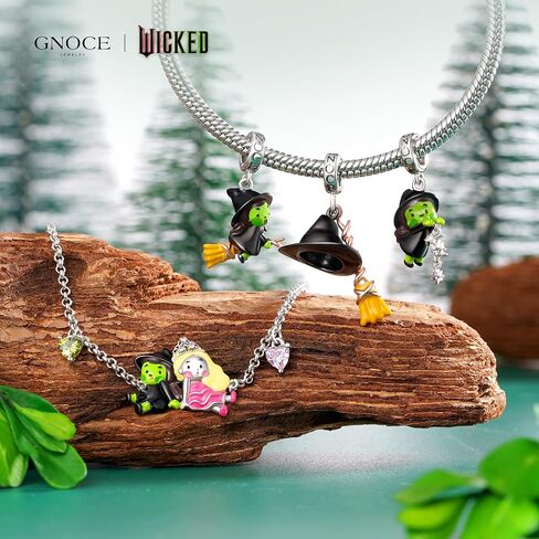 GNOCE Wicked Friendship Love Heart Adjustable Bracelet for Her, S925 Sterling Silver Bracelet for Women Fit Bracelet, Halloween Mother's Day Jewelry in Saudi Arabia