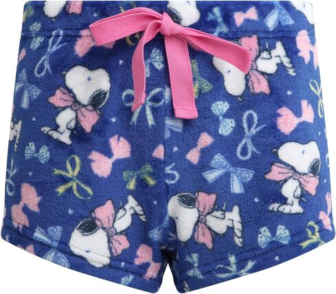 Womens Pajama Shorts - 1 Pack or 2 Pack Peanuts Snoopy Comfy PJs Sleep Lounge Pajama Shorts for Women (S-XL) in Saudi Arabia