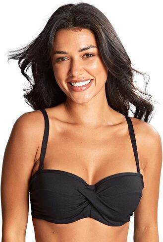 Panache Women's Elly Bandeau Bikini Top مع أكواب مبطنة وأشرطة قابلة للفصل in Saudi Arabia