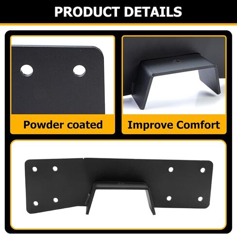 KUAFU 6" Rear Lowering Drop Flip Kit & C Notch Compatible with 1999-2007 Chevy Chevrolet Silverado GMC Sierra 1500 Classic Powder Coated Heavy Duty Steel (2 Packages) in Saudi Arabia