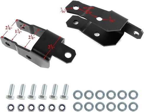 3"- 5" Rear Drop Shock Extenders Extensions Lowering Kit For 2004-2017 Ford F150 in Saudi Arabia