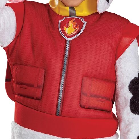 Disguise Paw Patrol Marshall Toddler Costume, Deluxe Official Paw Patrol Marshall Outfit with Headpiece and Pack in Saudi Arabia