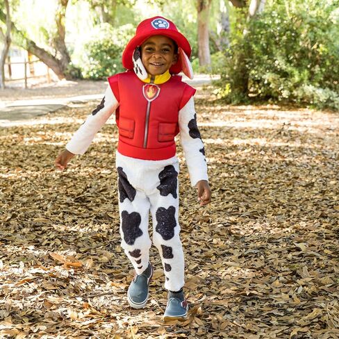 Disguise Paw Patrol Marshall Toddler Costume, Deluxe Official Paw Patrol Marshall Outfit with Headpiece and Pack in Saudi Arabia