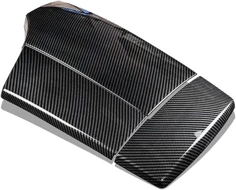 تغطية صندوق ذراع Takilma Car لـ BMW F10 F11 2011-2016 تغطية وحدة التحكم في الألياف الكربونية لـ BMW 5 Series 520i 528i 530i 535d 535i 550i 2011-2016 in Kuwait