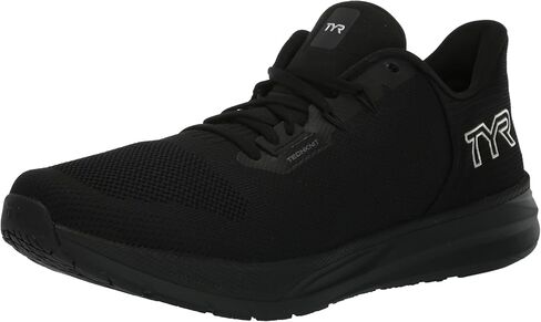 TYR Unisex Techknit RNR-1 Trainer Running Shoes Sneaker, Black, 7 US Men in Kuwait