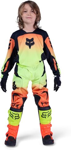 Fox Racing Youth 180 Motocross Dirt Bike Jersey ، Shield Yellow Shield ، Medium in Saudi Arabia