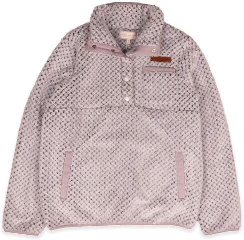 Simply Southern Simply Soft Pullover, Quarter Button Snap Closure, Quilted Fleece, Youth in Saudi Arabia