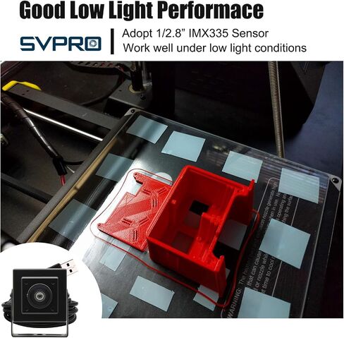 SVPRO 5MP وحدة كاميرا USB كاميرا لوحة زاوية واسعة مع مستشعر CMOS IMX335 1/2.8 بوصة 1944P 30FPS كاميرا Lightburm لحفارة الليزر، لوحة كاميرا ويب للتوصيل والتشغيل UVC لـ Raspberry Pi in Kuwait