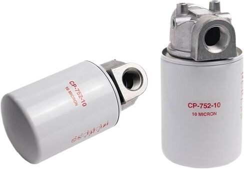 مرشح الزيت الهيدروليكي CP-752-10 للسوائل القائمة على البترول ، 20 GPM ، 200 رطل ، حجم منفذ NPTF ، 10 مرشح in Saudi Arabia