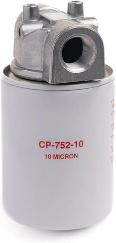 مرشح الزيت الهيدروليكي CP-752-10 للسوائل القائمة على البترول ، 20 GPM ، 200 رطل ، حجم منفذ NPTF ، 10 مرشح in Saudi Arabia