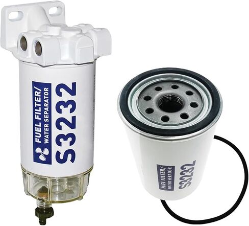مرشح الوقود S3232 660RRAC02 لقارب المحرك 10 (أحمر) in Saudi Arabia