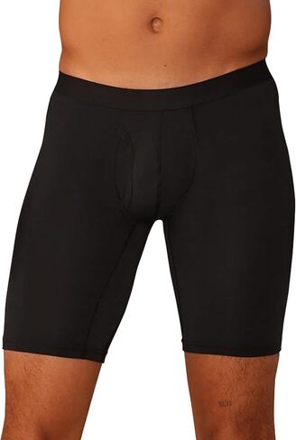 MeUndies – Men’s Long Boxer Briefs with Fly – 9" Inseam with Breathable and Comfortable Tencel Micro Modal Fabric in Kuwait