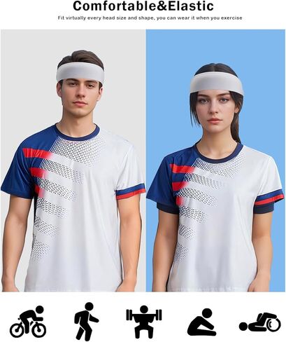 Head Tie Headband, Tie Up Sweatband for Tennis Sweat Hair Band Ninja Karate Pirates Basketball, Running, Workout in Kuwait