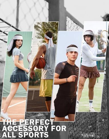 Head Tie Headband, Tie Up Sweatband for Tennis Sweat Hair Band Ninja Karate Pirates Basketball, Running, Workout in Kuwait