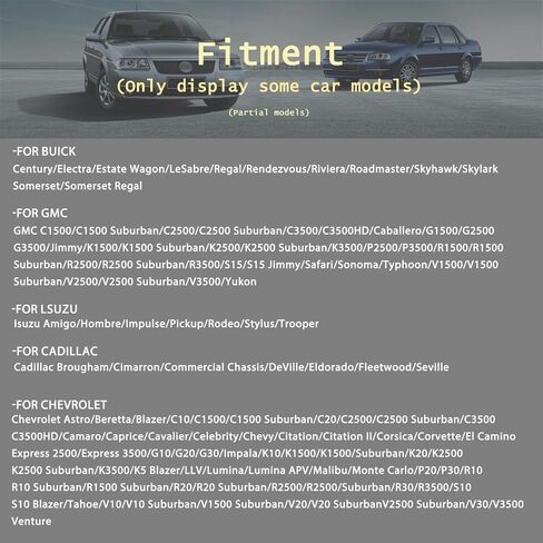 3bar Map Sensor 12223861 12223749 Compatible with Chevy Buick GMC Cadillac 1984-2004 Impala Lumina Malibu Century Regal Cimarron Jimmy Firebird in Kuwait