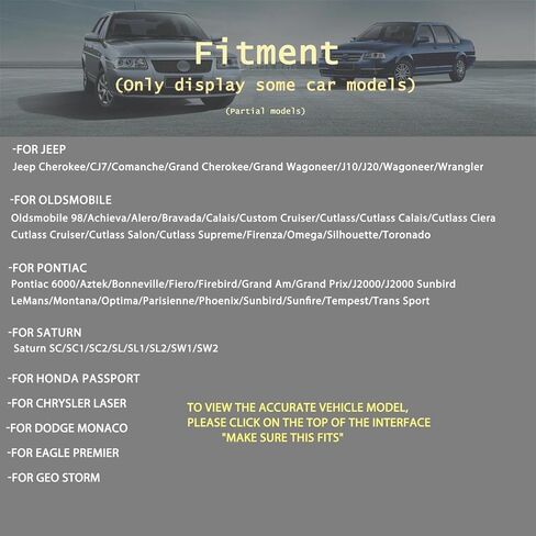 3bar Map Sensor 12223861 12223749 Compatible with Chevy Buick GMC Cadillac 1984-2004 Impala Lumina Malibu Century Regal Cimarron Jimmy Firebird in Kuwait