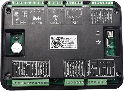 DC90d MK2 DC92D MK2 DC90dr MK2 DC92DR MK2 Genset Controller Panel(DC92DR MK2) in Saudi Arabia